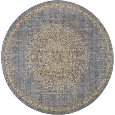Homeroots 39 x 63 in. Slate Grey Wool Rug 375299